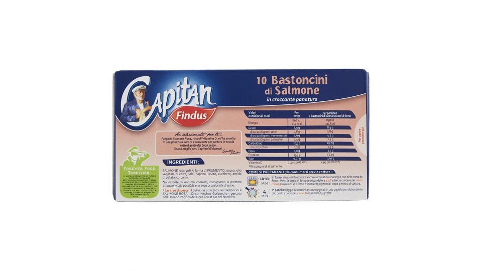 Capitan Findus 10 Bastoncini di Salmone