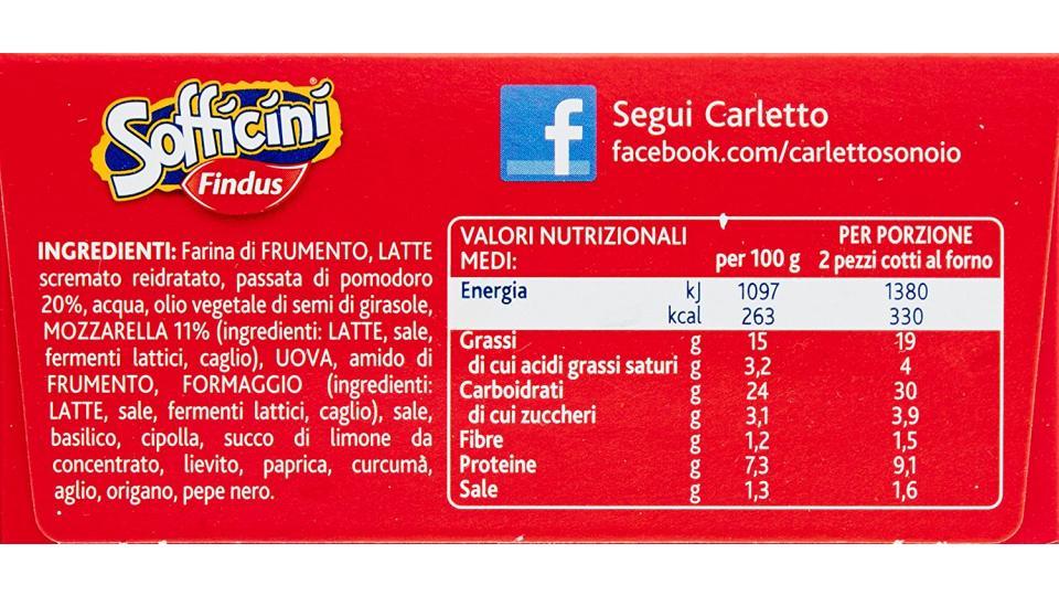 Findus - Sofficini Pomodoro più Mozzarella