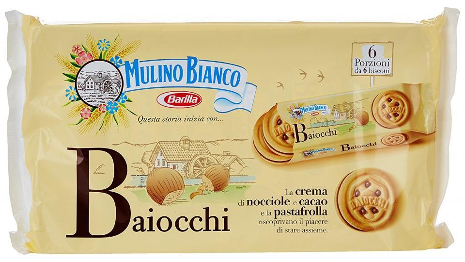 Mulino Bianco Biscotti con Crema alla Nocciola e Cacao