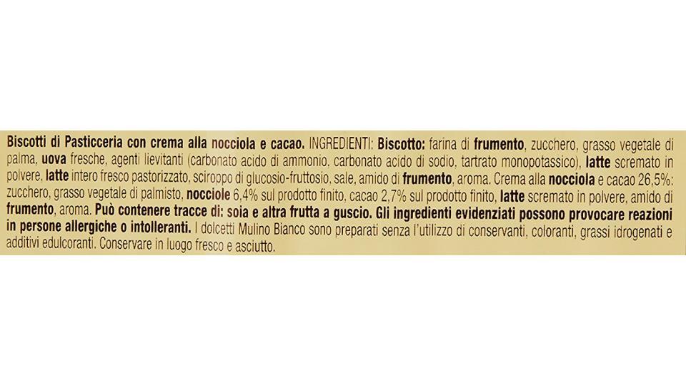 Mulino Bianco Biscotti con Crema alla Nocciola e Cacao