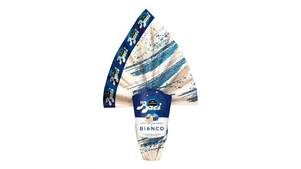 BACI PERUGINA Uovo di cioccolato bianco con sorpresa e 4 Baci bianco