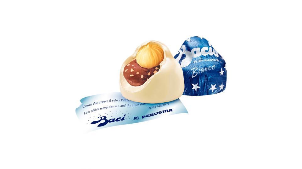 BACI PERUGINA Uovo di cioccolato bianco con sorpresa e 4 Baci bianco