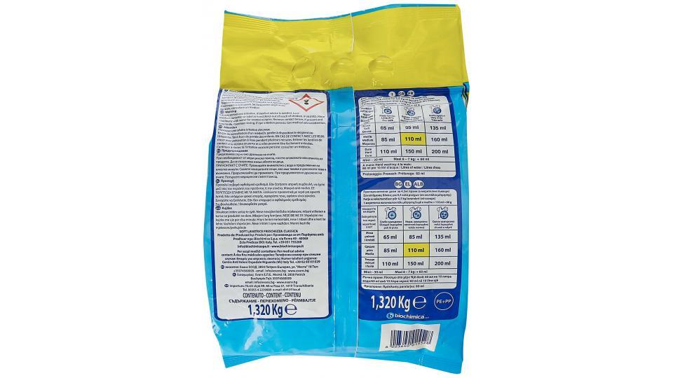 Soft - Detersivo Lavatrice Freschezza Classica, 18 + 2 Misurini