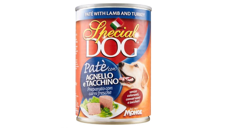 Special Dog - Paté, con Agnello e Tacchino