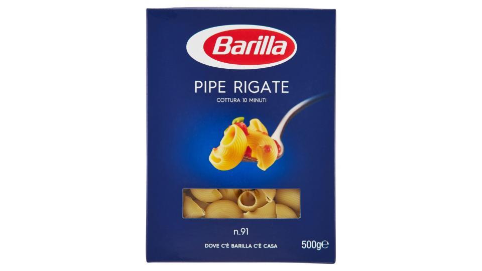 Barilla Semola Pipe Rigate n.91
