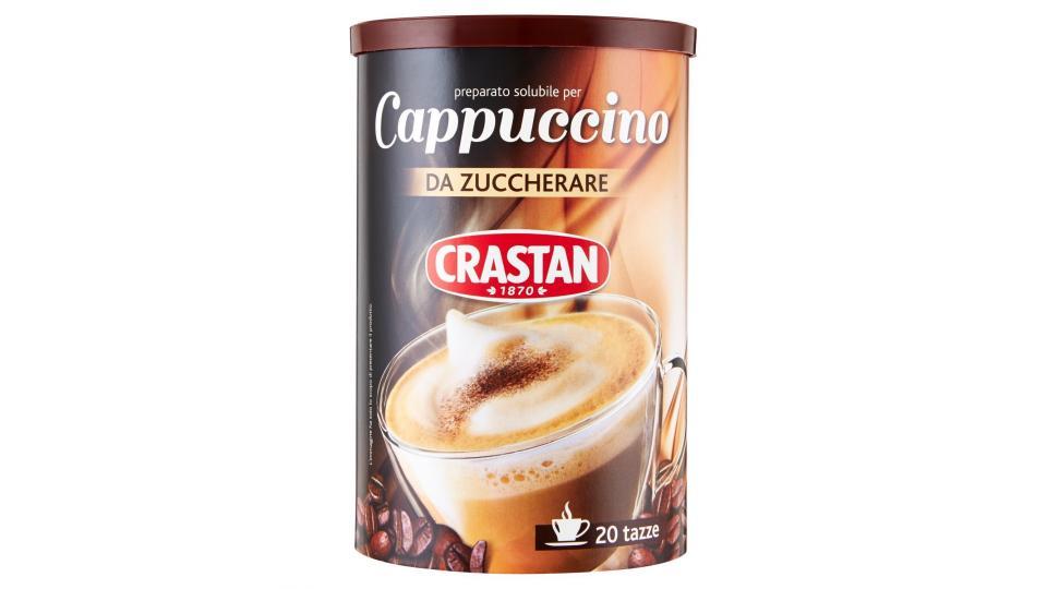 Crastan - Preparato Solubile per Cappuccino, per 20 Tazze, senza Grassi idrogenati