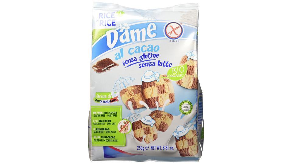 Biscotti “Dame“ di riso al cacao Rice & Rice