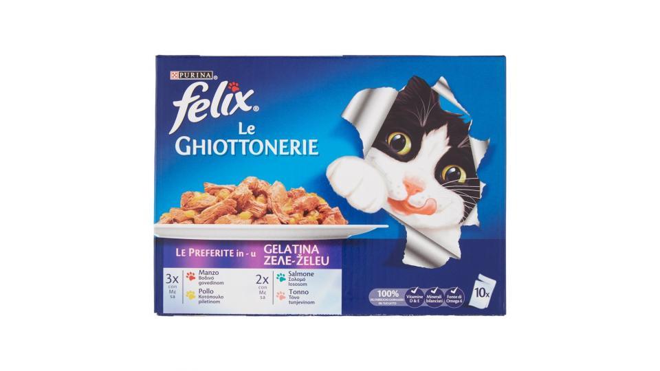 Felix - Le Ghittonerie, Le Preferite in Gelatina