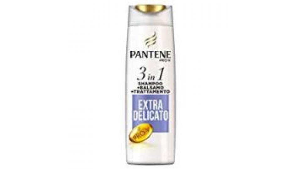 Pantene Pro-V 3in1 Shampoo+Balsamo+Trattamento Extra Delicato