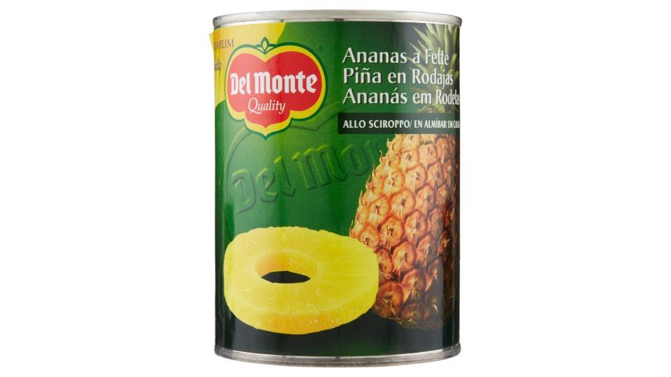 Del monte ananas sciroppo