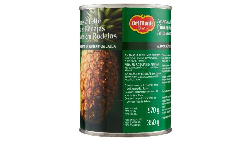 Del monte ananas sciroppo