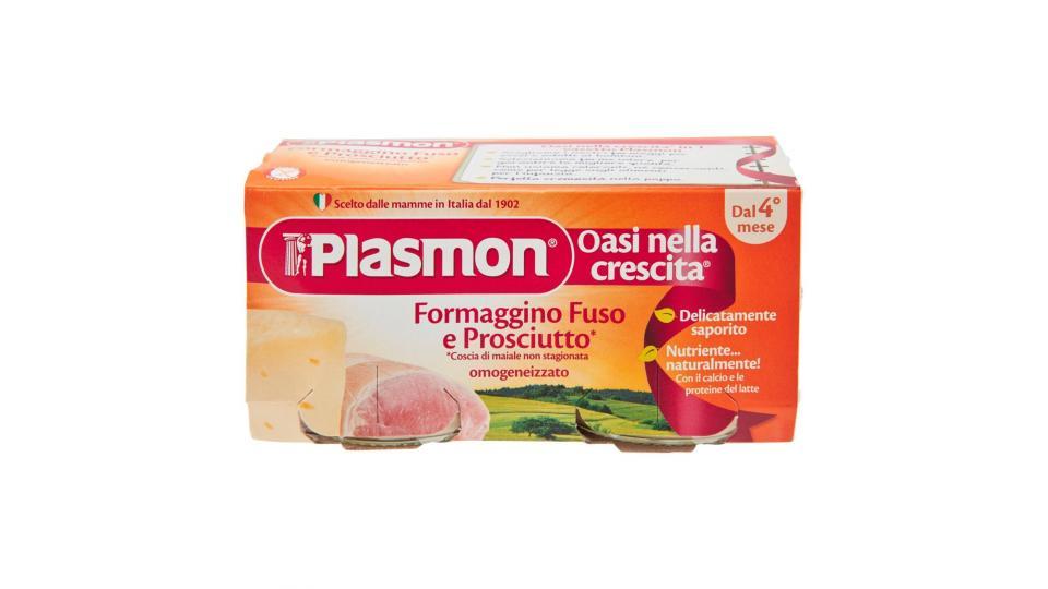 Plasmon, Alimento per Infanzia Omogeneizzato Formaggino e Prosciutto