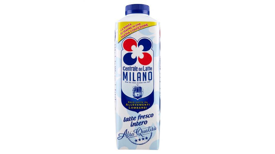 Centrale del Latte Milano latte fresco intero Alta Qualità