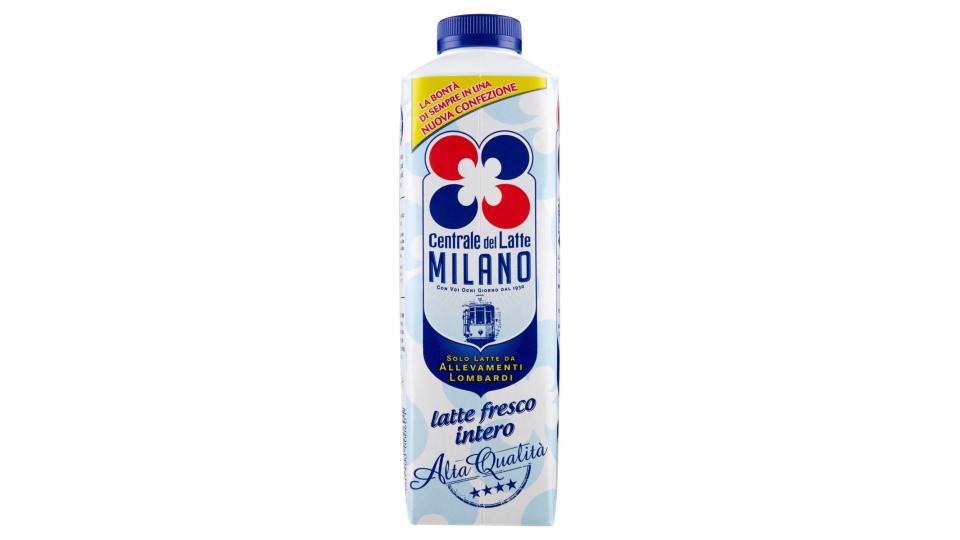 Centrale del Latte Milano latte fresco intero Alta Qualità
