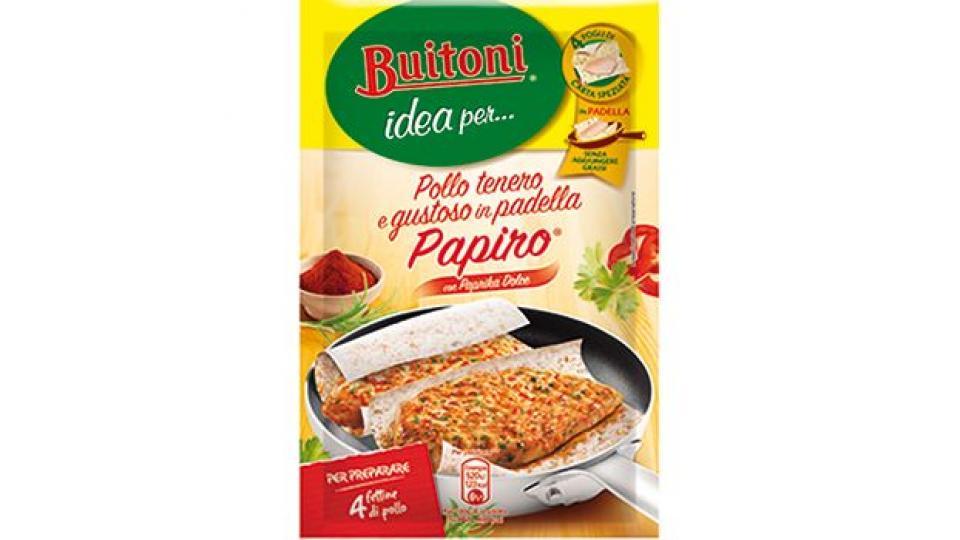 Buitoni Idea per Pollo Tenero e Gustoso Papiro con Paprika Dolce Fogli di Carta Speziata