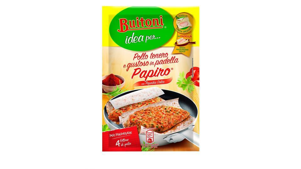 Buitoni Idea per Pollo Tenero e Gustoso Papiro con Paprika Dolce Fogli di Carta Speziata