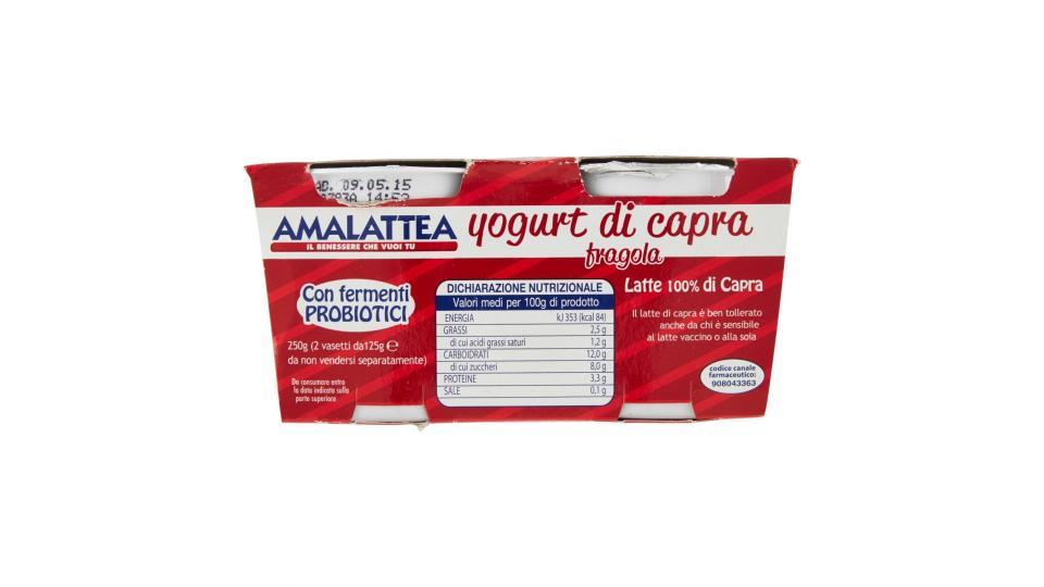 Amalattea Yogurt di Capra Fragola