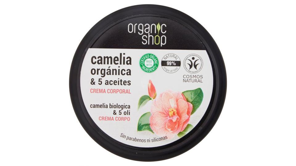 Crema Corpo alla Camelia biologica & 5 Oli Organic Shop