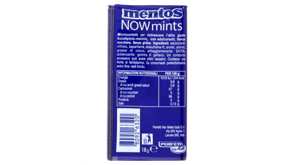 Mentos Nowmints eucamenthol