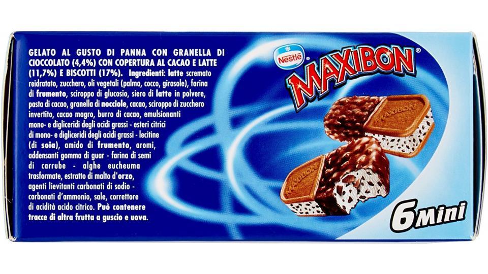 Motta - Maxibon MINI, biscotto gelato alla stracciatella con copertura al cacao