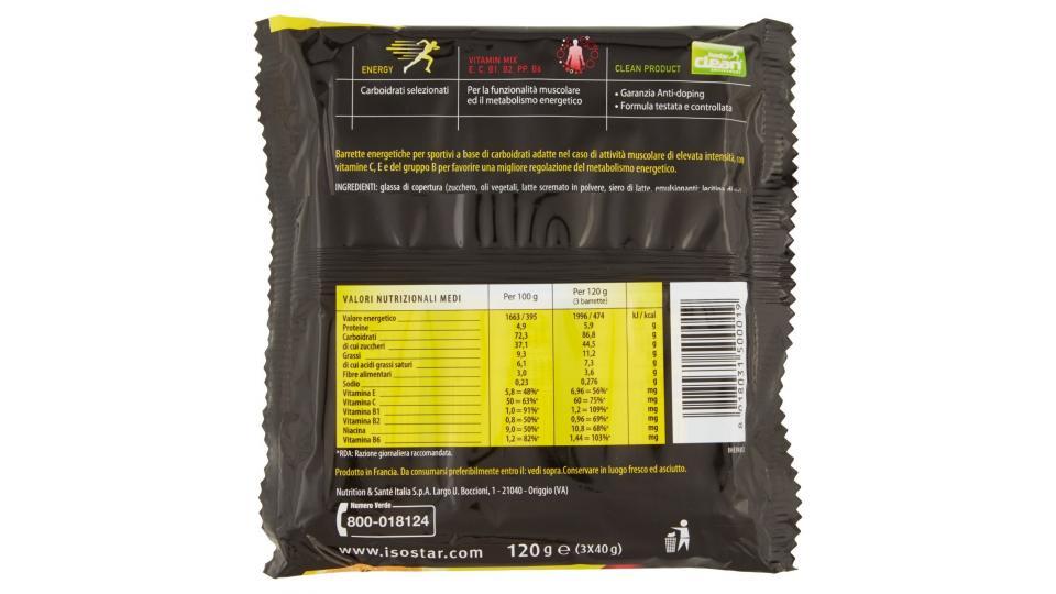 Isostad High Energy Sport Bar Gusto frutta mista