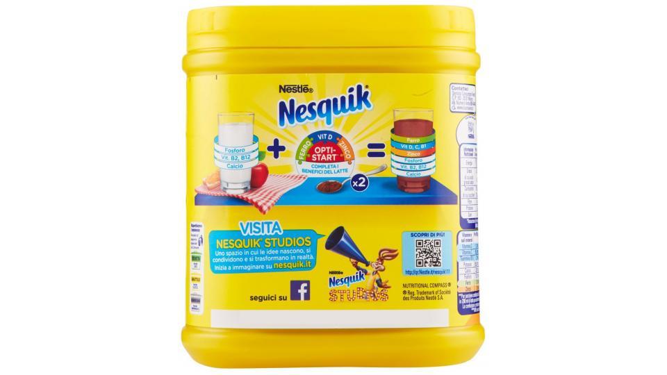 NESQUIK OPTI-START Cacao Solubile per Latte, Barattolo