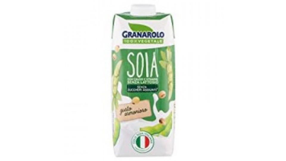 Granarolo 100% Vegetale Soia Con Calcio E Vitamine B2 B12 D2 E