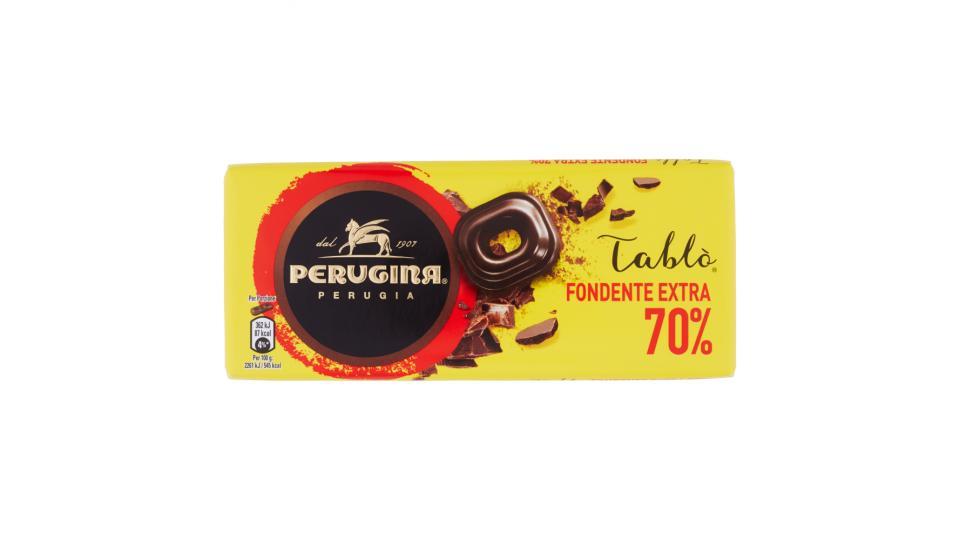 PERUGINA TABLÒ Fondente extra 70% tavoletta di cioccolato fondente 70%