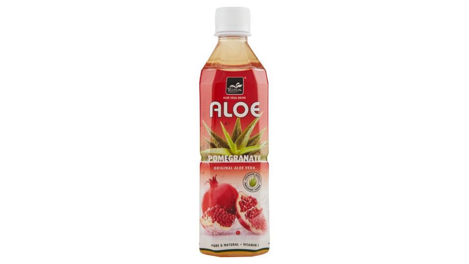 Tropical Aloe Vera Drink Aloe Pomegranate
