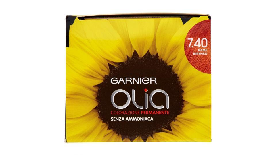 Garnier Olia Colorazione Permanente, 7.4 Rame Intenso
