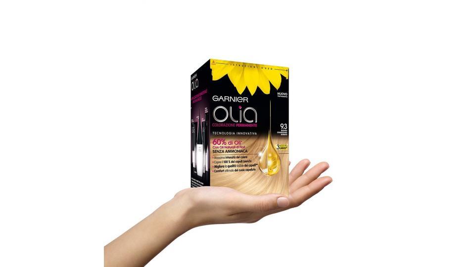 Garnier Olia Colorazione Permanente, 9.3 Biondo Chiarissimo Dorato