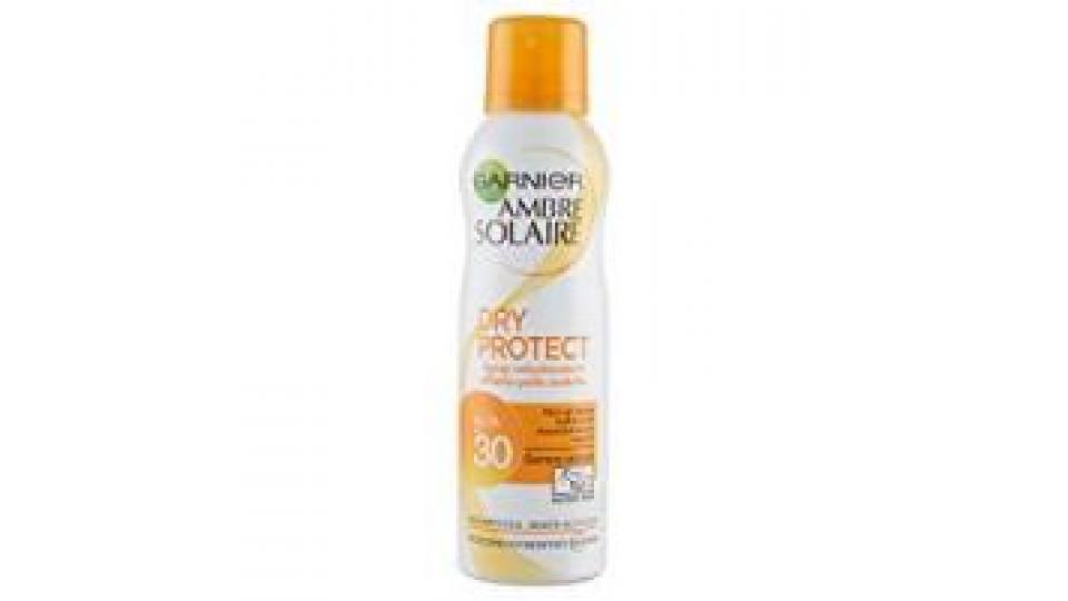 SPRAY SOLARE Dry Protect effetto pelle asciutta IP 30 ALTA Garnier Ambre Solaire