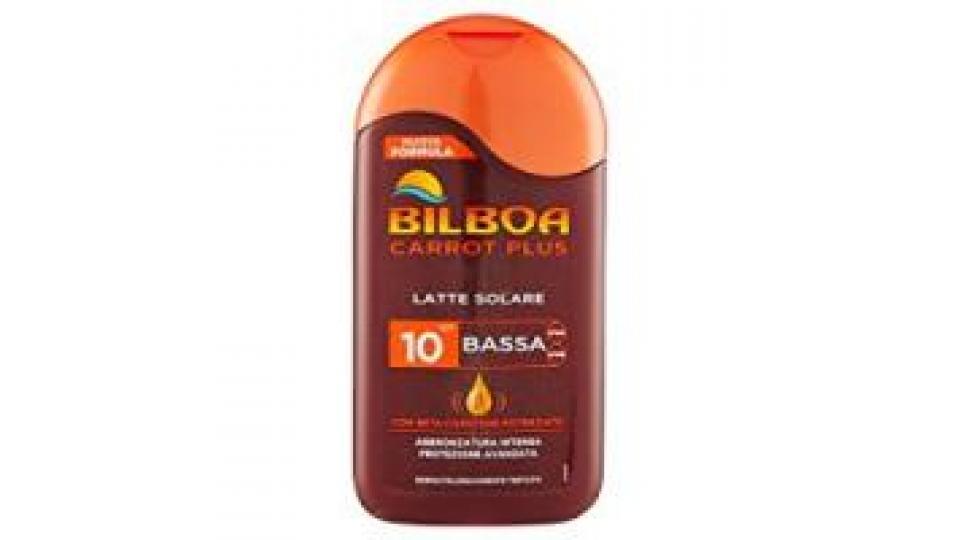 LATTE SOLARE Carrot Plus SPF 10 BASSA Bilboa