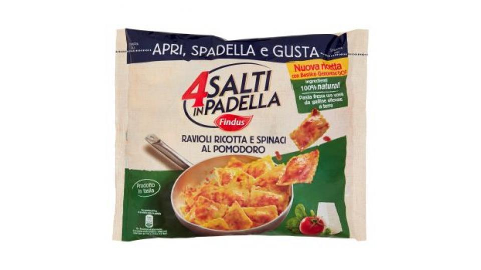 Findus 4 Salti in Padella Ravioli Ricotta e Spinaci al Pomodoro