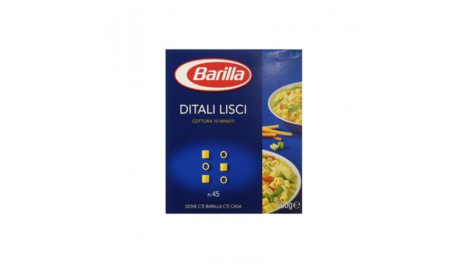 Barilla n.45 ditali lisci