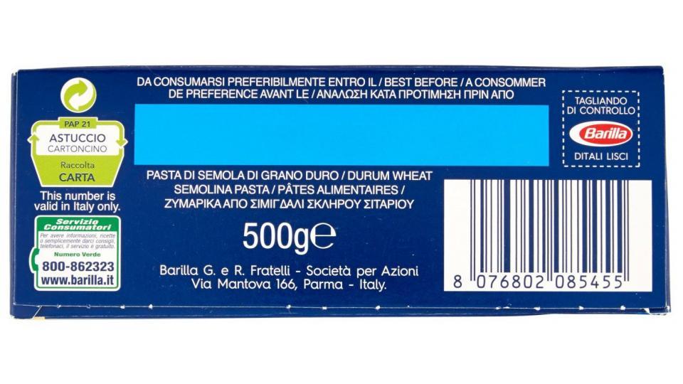 Barilla n.45 ditali lisci