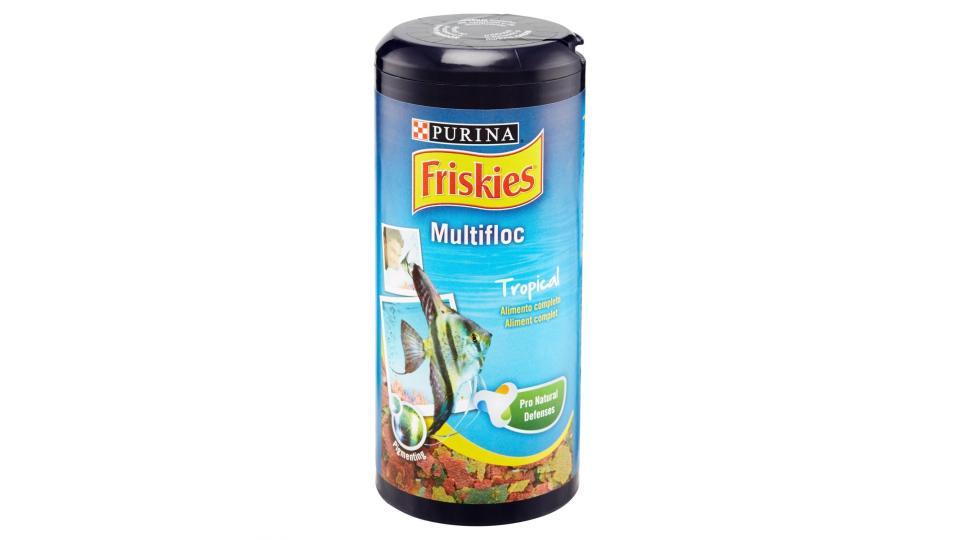 PURINA FRISKIES Alimento Completo per pesci tropicali Multifloc Fiocchi