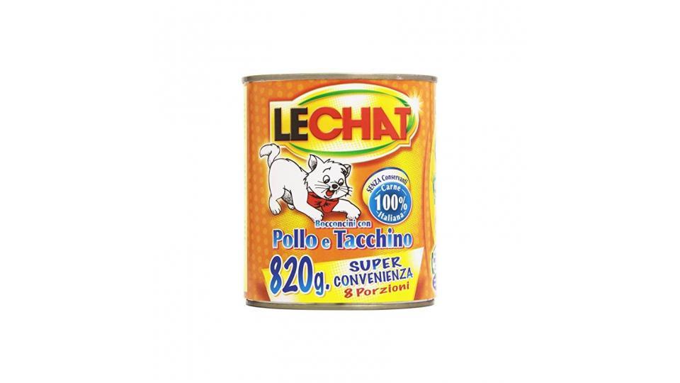 Lechat - Bocconcini, Con Pollo E Tacchino