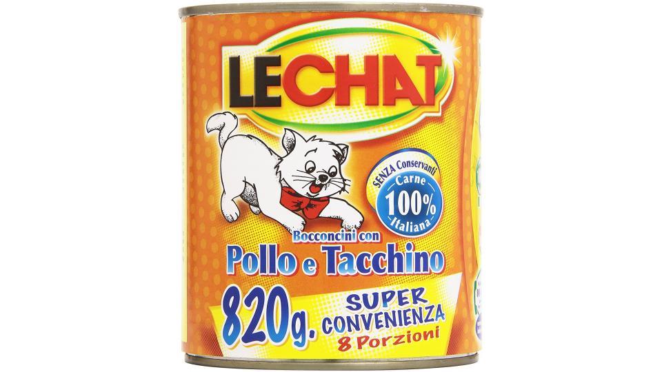 Lechat - Bocconcini, Con Pollo E Tacchino