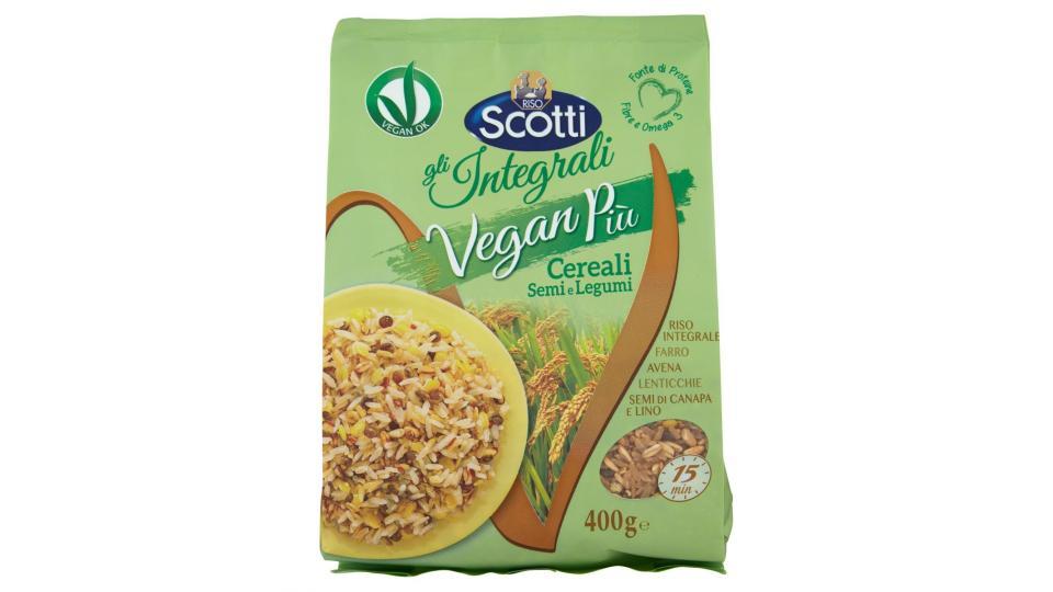 Riso Scotti gli Integrali Vegan Più Cereali Semi e Legumi