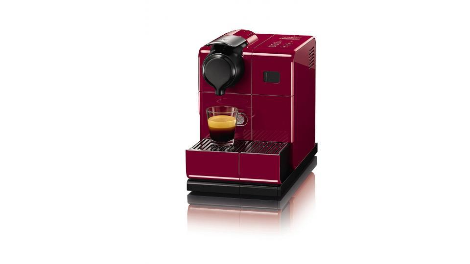Nespresso Lattissima Touch EN550.R Macchina per Caffè Espresso, Colore Rosso (Glam Red)