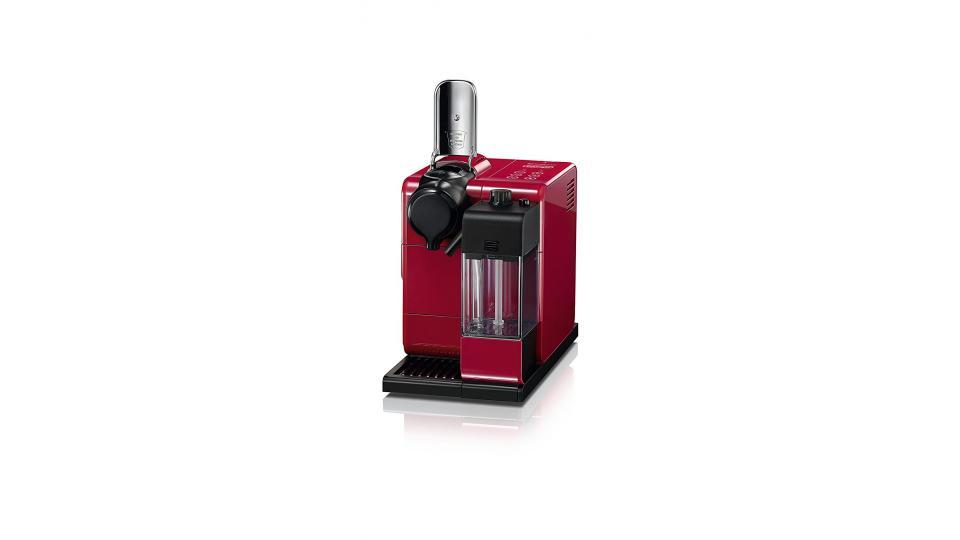 Nespresso Lattissima Touch EN550.R Macchina per Caffè Espresso, Colore Rosso (Glam Red)