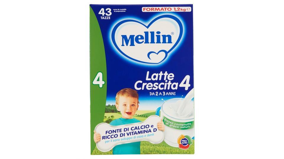 Mellin Latte Crescita 4 Polvere