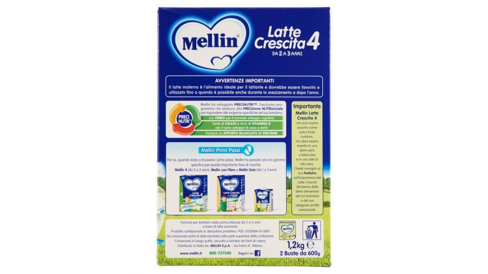 Mellin Latte Crescita 4 Polvere