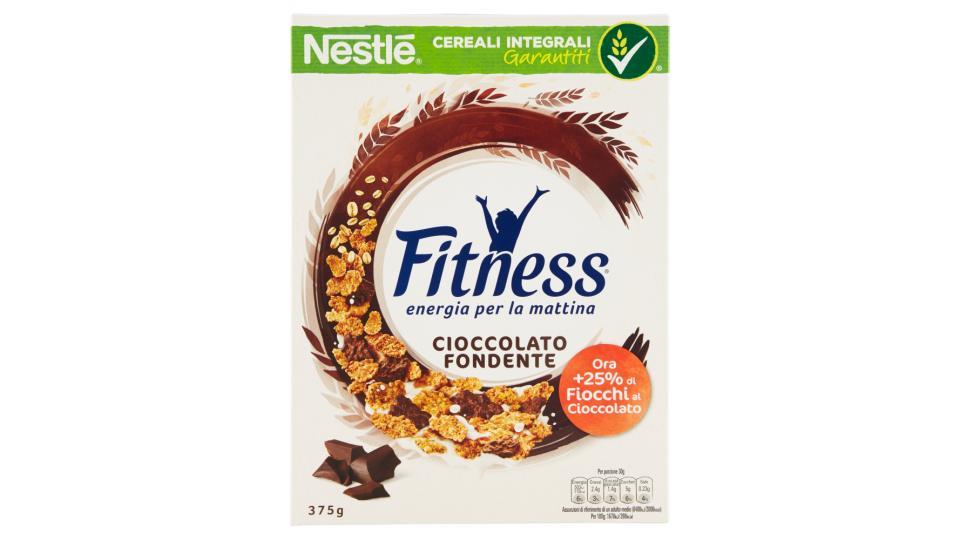 Fitness Dark Chocolate Cereali Fiocchi di Frumento e Fiocchi Ricoperti di Cioccolato Fondente