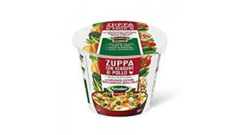 Zuppa con Verdure & Pollo