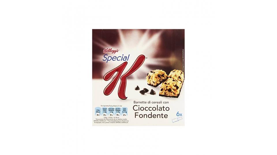Kellogg's - Barrette di Cereali, con Cioccolato Fondente