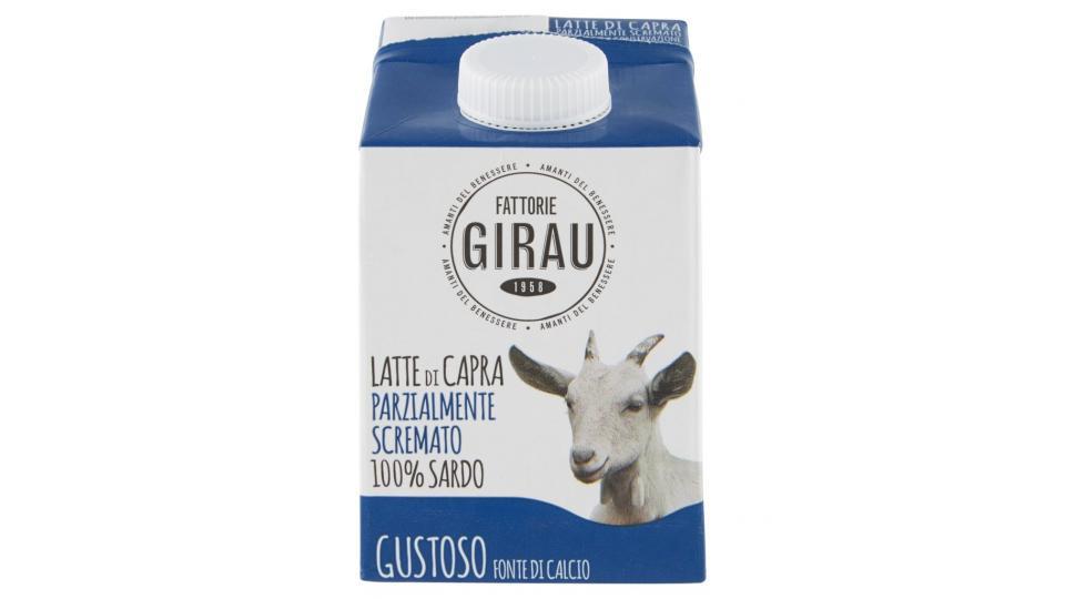 Latte di Capra Parzialmente Scremato 100% Sardo Uht a Lunga Conservazione