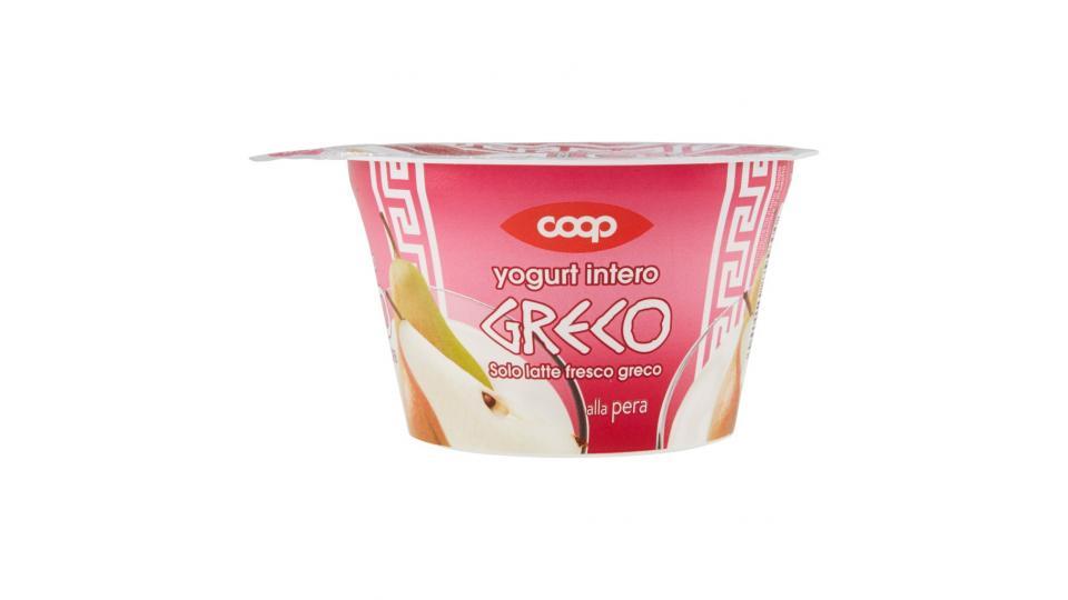 Yogurt Intero Greco alla Pera