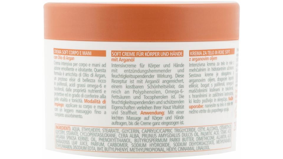 Crema Soft Corpo e Mani Argan